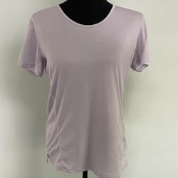 Patagonia Women Capilene Cool LightWeight Purple Tee Shirt Medium