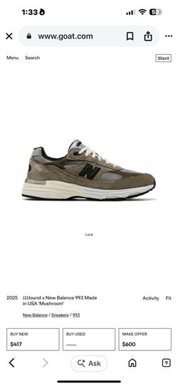 New Balance jjjjound 993