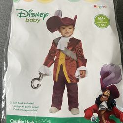 Toddler captain Hook Costume 