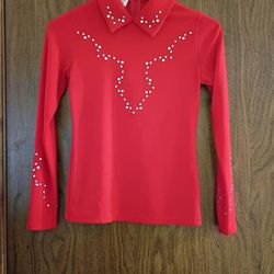 Western Show Shirt Size XS