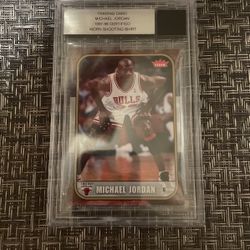 Michael Jordan 97-98 Certified Card
