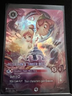Peter Pan & Tinker Bell Lorcana Attack of the  Vine