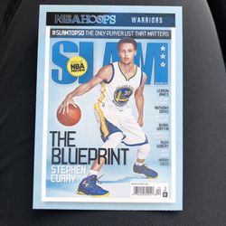 NBA Hoops Slam Stephen Curry Card 
