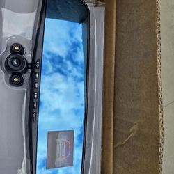 Mirror with camera