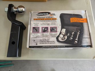 Trailer Hitch Mount and Lock Set