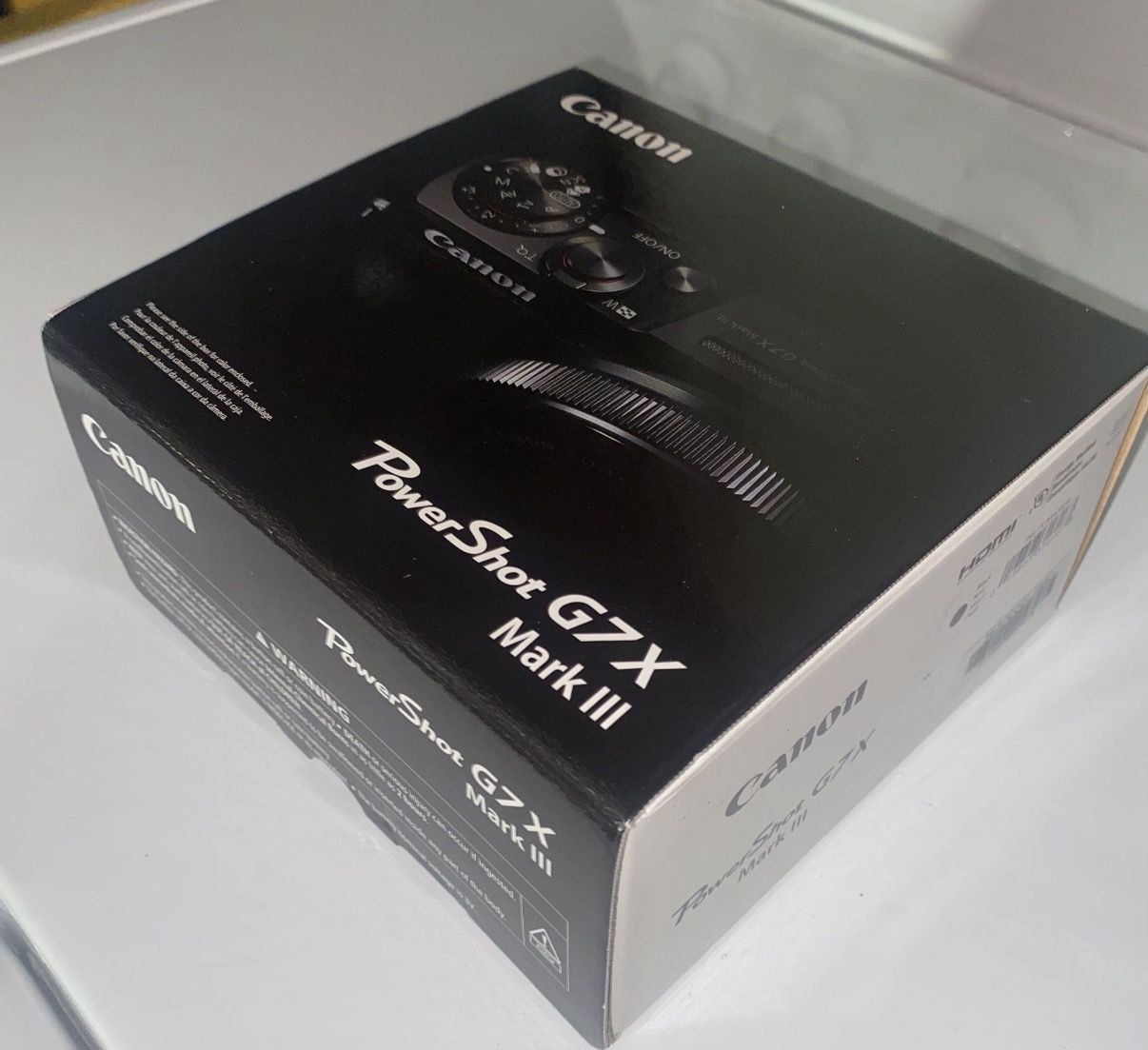Canon G7X Mark III