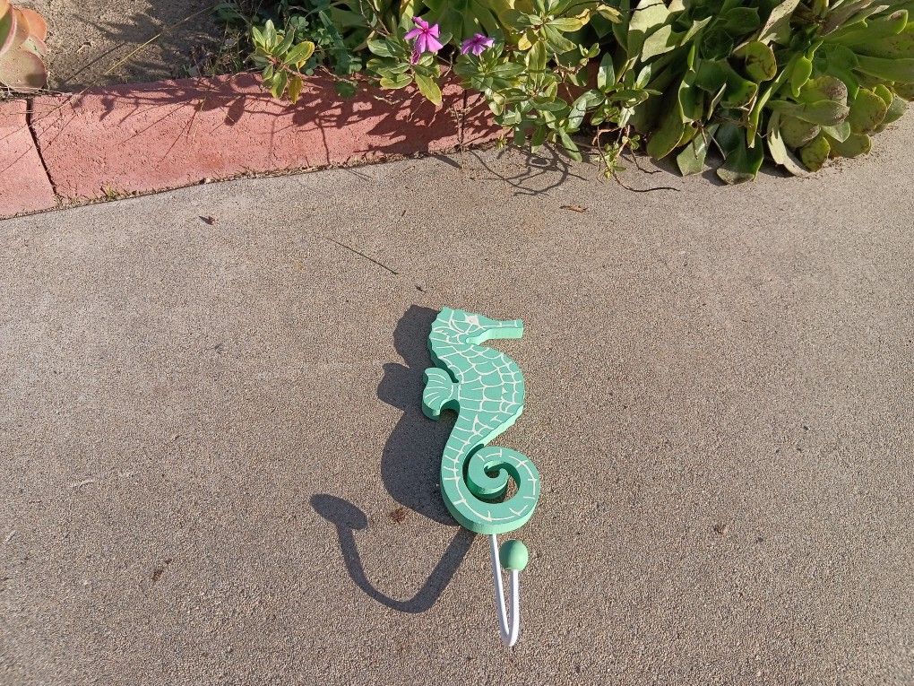 Seahorse Towel Hanger