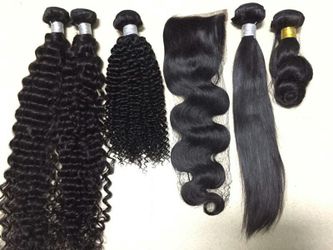 Preorder only! Malaysian Virgin Remy human hair bundles