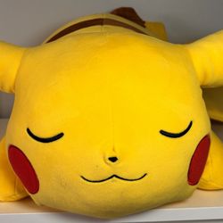 Pikachu Large Sleeping Plush Approx. 20”-Official Pokémon🟡Read Full Description Below🟡