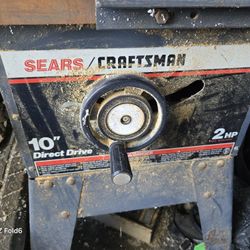 Craftsman 10"2hp 5able Saw