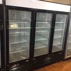 3 Doors Merchandiser Cooler Refrigerator 