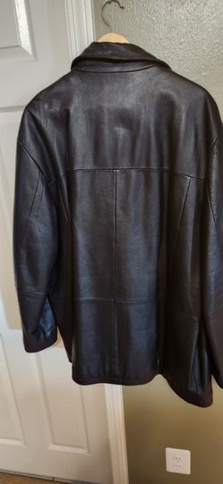 Mens leather jacket