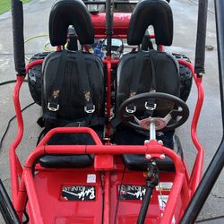 Buggy Go-Kart Seats With Four Point Harness