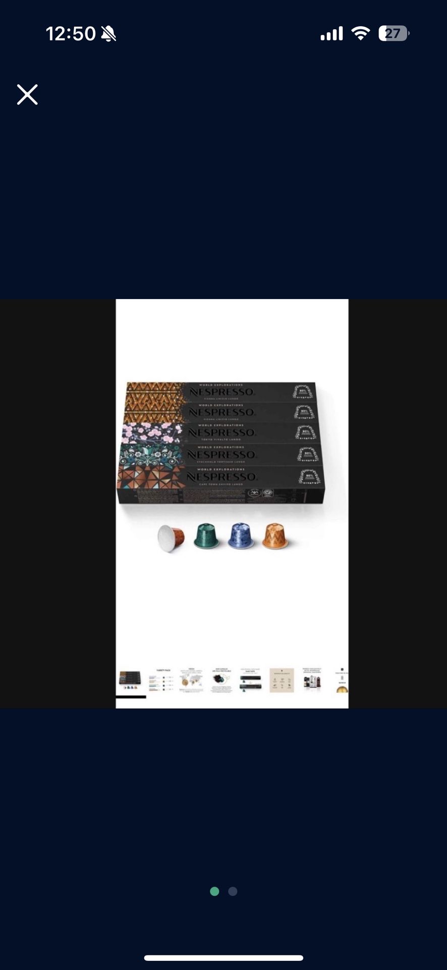 Nespresso Pods