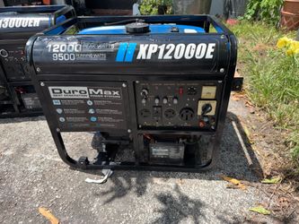 DUROMAX 12,000 WATT DUAL FUEL GENERATOR • 50 AMP • GAS & PROPANE • WORKS GREAT [ONLY $800 OBO]