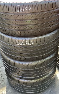4 Llantas Usadas Hankook Kinergy 235/45/18 $200 las 4