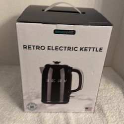New black electric kettle