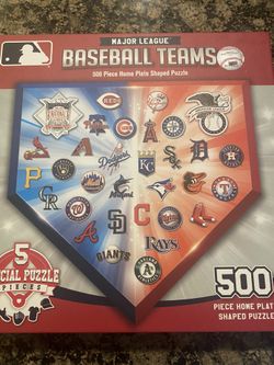 MLB Baseball Teams 500 Piece Puzzle