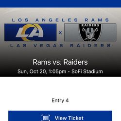 Raiders Vs Rams