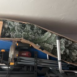 Frosted christmas tree 