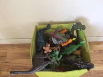 Bin Of Dinosaurs