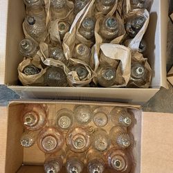 Vintage Glass Votive Candle Holders