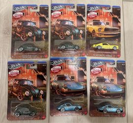 Hot wheels vintage club Porsche/VW/Mustang lot