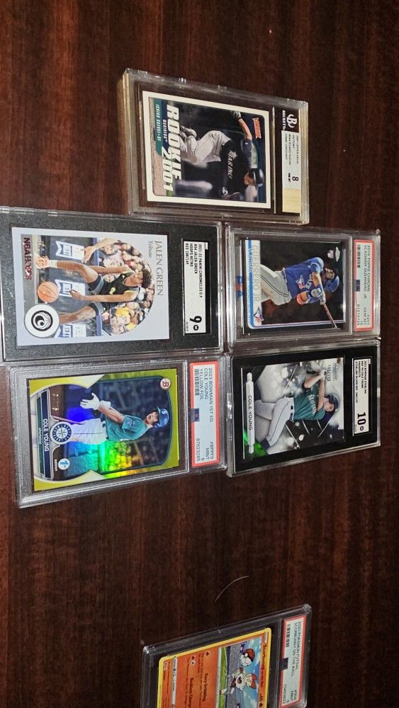 graded card lot Orange