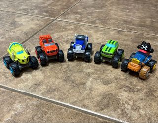 Blaze and the Monster Machines trucks