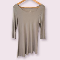 Joan Vass Grey Tunic