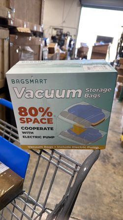 Bagsmart Vacuum Storage Bags with Electric Pump