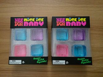 New NeeDoh Nice Ice Baby - $18 Each