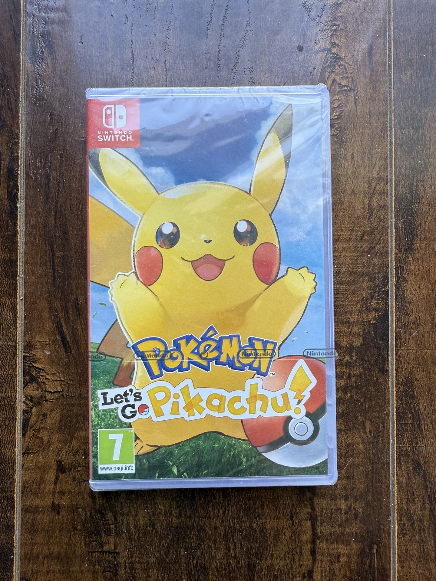 Pokemon Lets go Pikachu Switch game