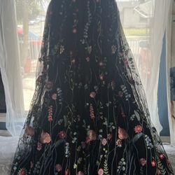 Floral Prom Dress
