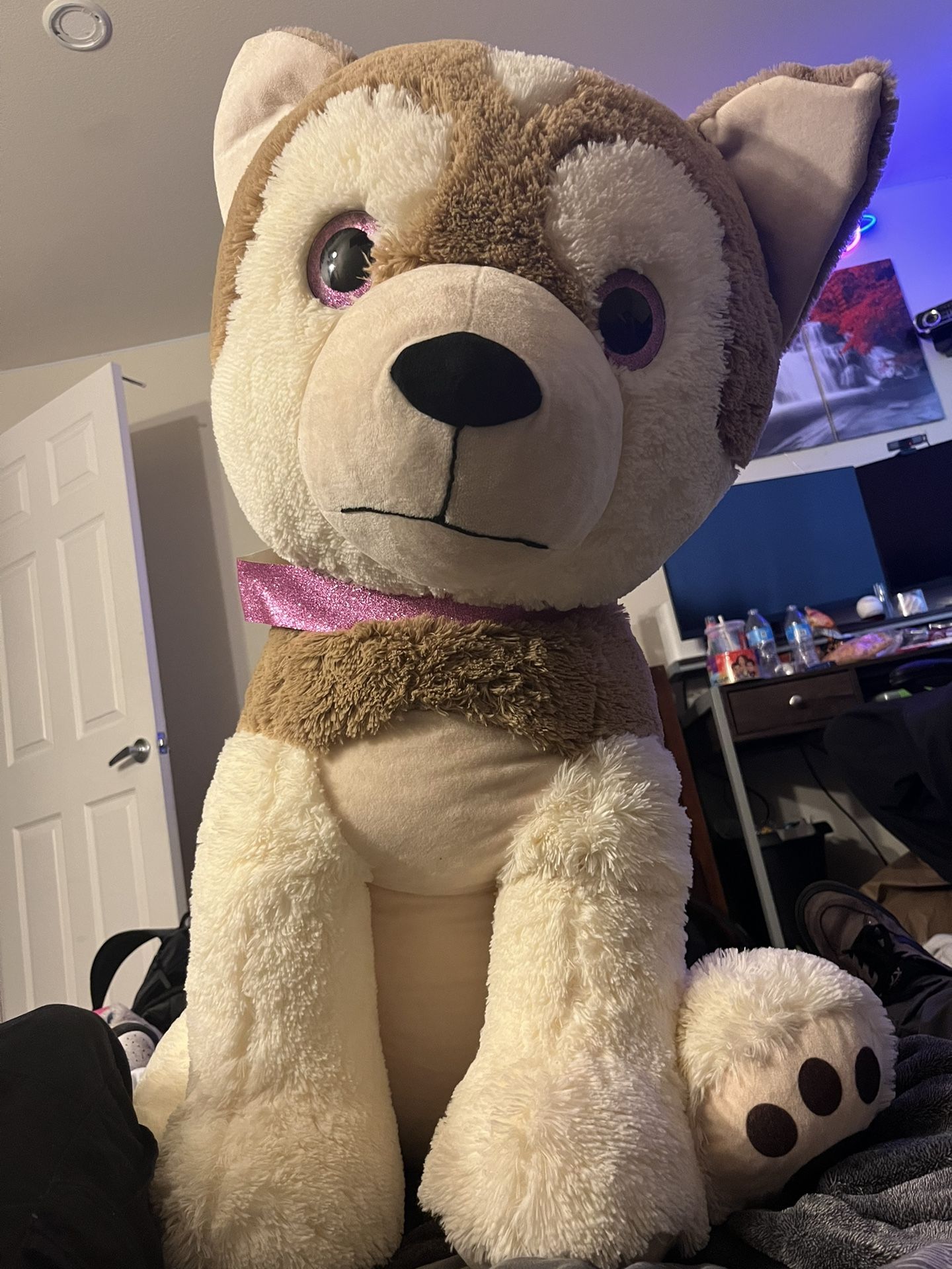 Giant Stuffed Dog 