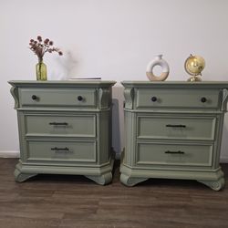Beautiful large end tables or nightstands