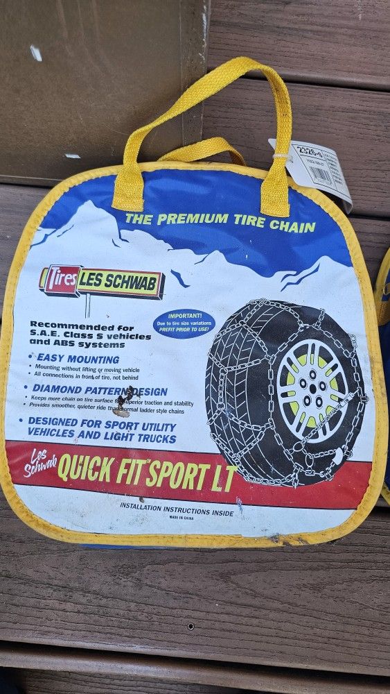 Les Schwab Quick Fit Sport LT - Lightly Used