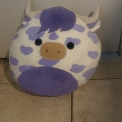 Purple Trending Cow Squishmallow 