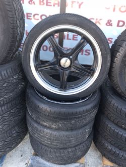 17” rims 4 lugs