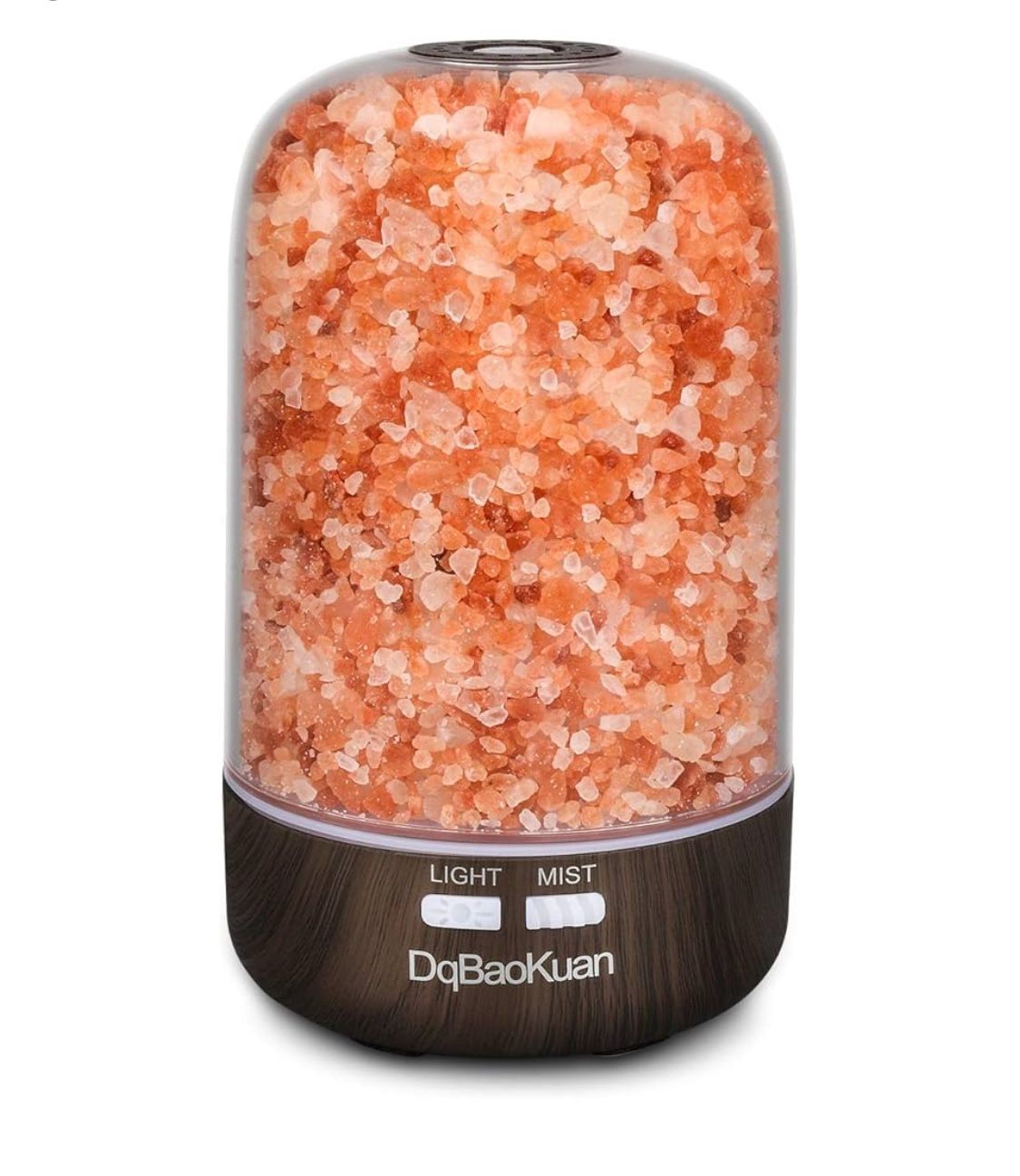 New! Essential Oil Diffuser, Aromatherapy Diffuser & Himalayan Salt Lamp, 120ML Small Essential Oil Diffuser Night Light for Kids Room, Cool Mist Humi