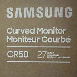 Samsung 27” Curve Monitor — Brand New