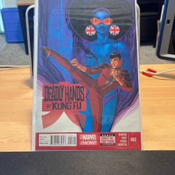 Marvel Comic Deadly Hands of King Fu # 002 