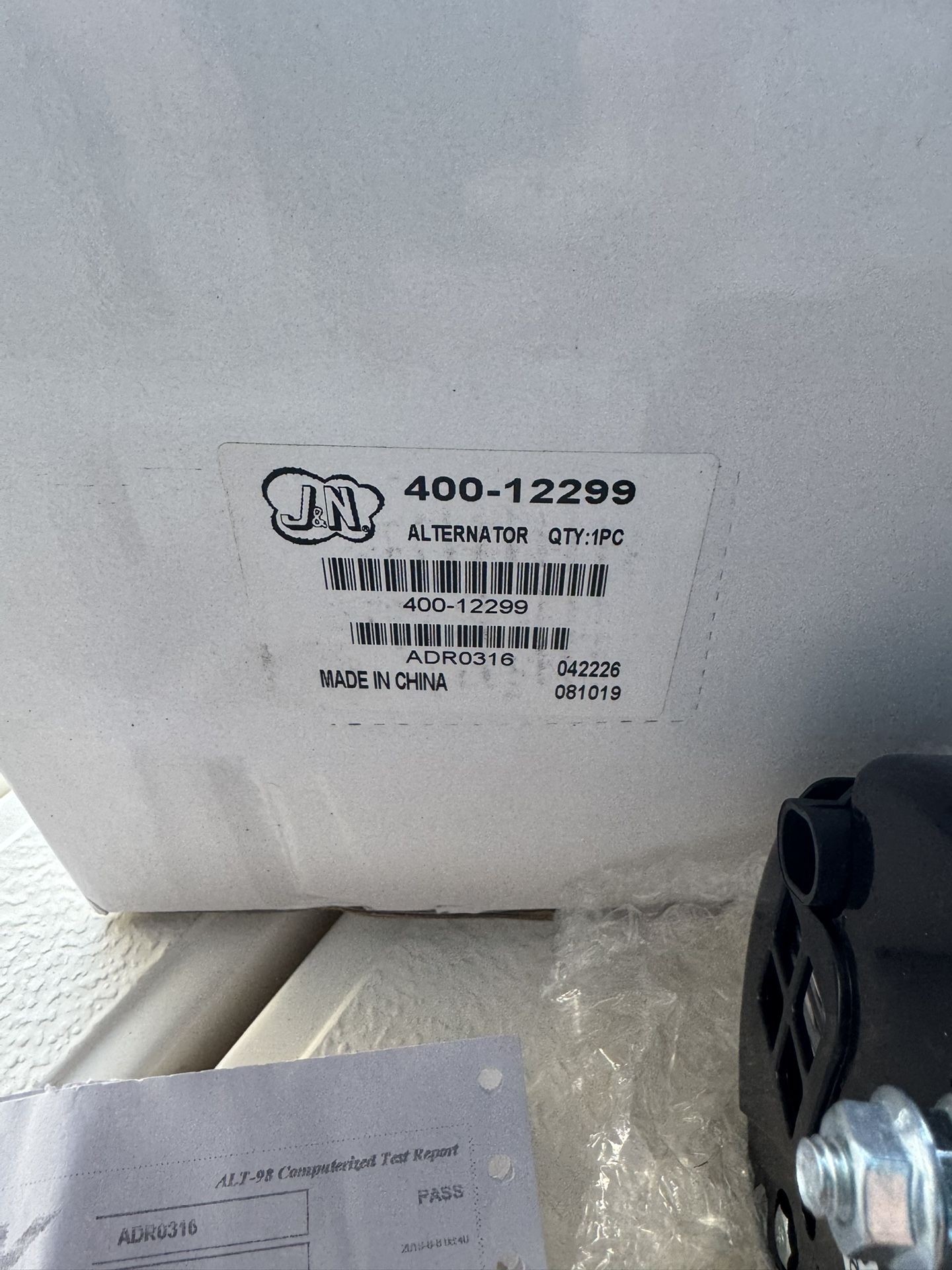 Alternator For Mercury 454 New In Box