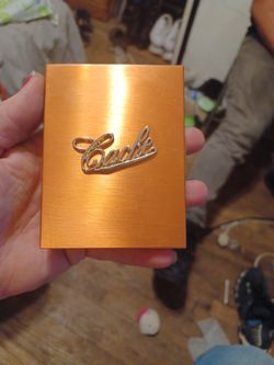 Vintage Cache Brass Wallet