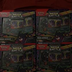 Pokemon Mega gengar battle decks 