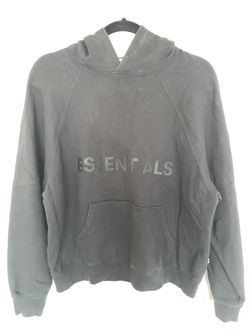 Essentials Fear Of God Hoodie and Shorts Set Black Sz XXS