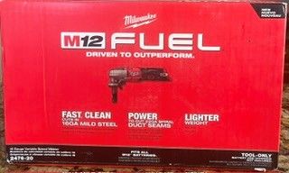 Brand New Milwaukee M12 FUEL 2476-20 Nibbler