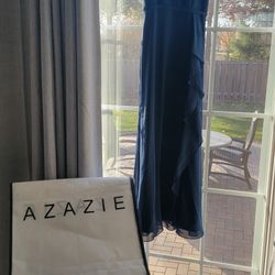 AZAZIE, Junior Bridesmaid Dress-Navy Blue