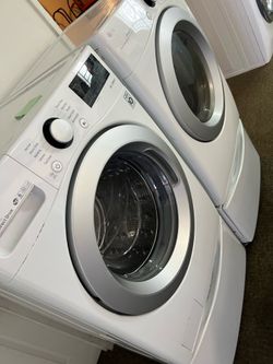 Front load washer and dryer