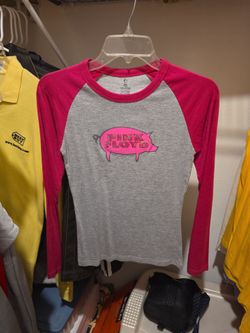Vintage Pink Floyd Small Womens LS Shirts New Vintage